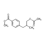 CAS#: 170955-22-3， Methyl 4-(3-Acetoxy-2-Methylpropyl)Benzoate