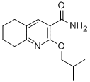 CAS#: 171011-10-2， 2-(2-Methylpropoxy)-5,6,7,8-Tetrahydroquinoline-3-Carboxamide