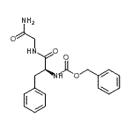CAS 登录号：17187-05-2， N-[(苄氧基)羰基]-L-苯基丙氨酰甘氨酰胺