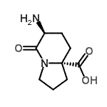 CAS#: 172140-60-2， (6S,8aR)-6-Amino-5-Oxohexahydro-8A(1H)-Indolizinecarboxylic Acid