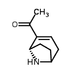 CAS#: 172277-65-5， 1-[(1S)-8-Azabicyclo[3.2.1]Oct-2-En-2-Yl]Ethanone