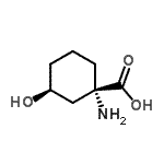 CAS#: 172299-73-9， (1S,3S)-1-Amino-3-hydroxycyclohexanecarboxylic acid