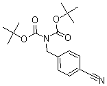 CAS#: 172348-74-2， Di(tert-butyl) 4-cyanobenzylimidodicarbonate