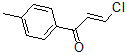 CAS#: 17306-02-4， (E)-beta-Chloro-4'-Methylacrylophenone