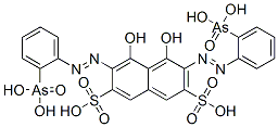 结构式 CAS# 17306-35-3, 偶氮胂 III