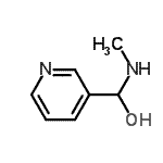 CAS#: 173178-63-7， (Methylamino)(3-Pyridinyl)Methanol