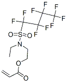CAS#: 17329-79-2， 2-[Ethyl[(Nonafluorobutyl)Sulphonyl]Amino]Ethyl Acrylate