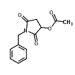 CAS#: 173353-34-9， 1-Benzyl-2,5-Dioxo-3-Pyrrolidinyl Acetate