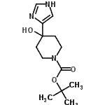 CAS#: 173469-30-2， 2-Methyl-2-Propanyl 4-Hydroxy-4-(1H-Imidazol-4-Yl)-1-Piperidinecarboxylate