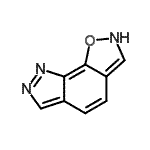 CAS 登录号：173894-83-2， 2H-[1,2]恶唑并[4,5-g]吲唑