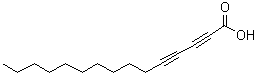 结构式 CAS# 174063-99-1, 2,4-十五碳二炔酸