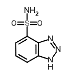 CAS 登录号：174077-76-0， 1H-苯并三唑-4-磺酰胺