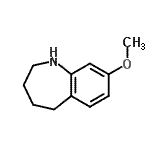 CAS#: 17422-43-4， 8-Methoxy-2,3,4,5-Tetrahydro-1H-1-Benzazepine