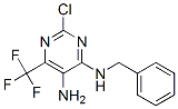 CAS#: 1743-95-9， 2-Chloro-N4-(Phenylmethyl)-6-(Trifluoromethyl)-4,5-Pyrimidinediamine