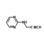 CAS#: 17466-20-5， N-(2-Propyn-1-Yl)-2-Pyrimidinamine