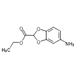 CAS 登录号：174890-60-9， 乙基5-氨基-1,3-苯并二氧戊环-2-羧酸酯