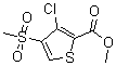 CAS#: 175201-76-0， 3-Chloro-4-(Methylsulfonyl)-2-Thiophenecarboxylic Acid Methyl Ester