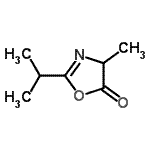 CAS 登录号：175688-72-9， 2-异丙基-4-甲基-1,3-恶唑-5(4H)-酮