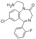 CAS#: 17617-59-3， Didesethylflurazepam