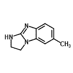 CAS 登录号：176174-12-2， 6-甲基-2,3-二氢-1H-咪唑并[1,2-a]苯并咪唑