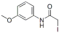 CAS 登录号：17641-09-7， 2-碘-N-(3-甲氧基苯基)乙酰胺