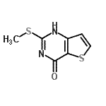 CAS#: 176530-46-4， 2-(Methylsulfanyl)Thieno[3,2-d]Pyrimidin-4(1H)-One