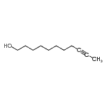 结构式 CAS# 177961-61-4, 9-十一碳炔-1-醇