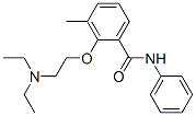 CAS 登录号：17822-74-1， 2-[2-(二乙基氨基)乙氧基]-3-甲基-N-苯基苯甲酰胺