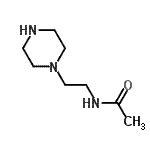 CAS 登录号：178244-38-7， N-(2-哌嗪-1-基乙基)乙酰胺