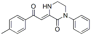 CAS 登录号：178408-22-5， (3Z)-3-[2-(4-甲基苯基)-2-氧代乙亚基]-1-苯基哌嗪-2-酮