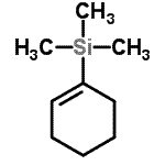 CAS 登录号：17874-17-8， 1-环己烯-1-基(三甲基)硅烷