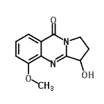 CAS#: 178740-33-5， 3-Hydroxy-5-Methoxy-2,3-Dihydropyrrolo[2,1-b]Quinazolin-9(1H)-One