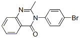 CAS 登录号：1788-95-0， 3-(4-溴苯基)-2-甲基喹唑啉-4(3H)-酮
