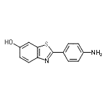 CAS 登录号：178804-18-7， 2-(4-氨基苯基)-1,3-苯并噻唑-6-醇