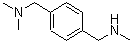 结构式 CAS# 179873-24-6, N,N-二甲基-1-{4-[(甲基氨基)甲基]苯基}甲胺