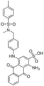 CAS#: 18013-23-5， 1-Amino-9,10-Dihydro-4-[[4-[[Methyl[(4-Methylphenyl)Sulphonyl]Amino]Methyl]Phenyl]Amino]-9,10-Dioxoanthracene-2-Sulphonic Acid