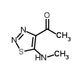 CAS#: 18076-41-0， 1-[5-(Methylamino)-1,2,3-Thiadiazol-4-Yl]Ethanone