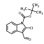 CAS#: 180922-71-8， 2-Methyl-2-Propanyl 2-Chloro-3-Formyl-1H-Indole-1-Carboxylate