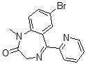CAS#: 1812-33-5， N-Methylbromazepam
