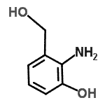 CAS 登录号：18274-82-3， 2-氨基-3-(羟基甲基)苯酚