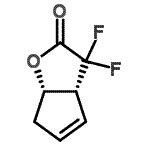 CAS#: 182932-03-2， (3aR,6aS)-3,3-Difluoro-3,3A,6,6A-Tetrahydro-2H-Cyclopenta[b]Furan-2-One