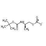 CAS#: 182954-33-2， 2-Methyl-2-Propanyl [(2R)-1-(Nitrooxy)-2-Propanyl]Carbamate