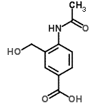 CAS#: 183430-33-3， 4-Acetamido-3-(Hydroxymethyl)Benzoic Acid