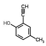 CAS#: 183589-14-2， 2-Ethynyl-4-Methylphenol