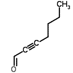 CAS#: 1846-67-9， 2-Heptynal