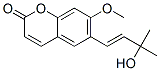 CAS#: 18529-47-0， 6-[(E)-3-Hydroxy-3-Methyl-1-Butenyl]-7-Methoxy-2H-1-Benzopyran-2-One