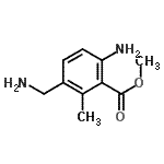 CAS#: 185689-48-9， Methyl 6-Amino-3-(Aminomethyl)-2-Methylbenzoate