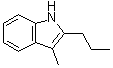 CAS#: 1859-90-1， 3-Methyl-2-Propyl-1H-Indole
