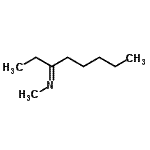 CAS 登录号：18641-74-2， (3E)-N-甲基-3-辛烷亚胺