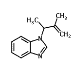 CAS 登录号：186527-71-9， 1-(3-甲基-3-丁烯-2-基)-1H-苯并咪唑